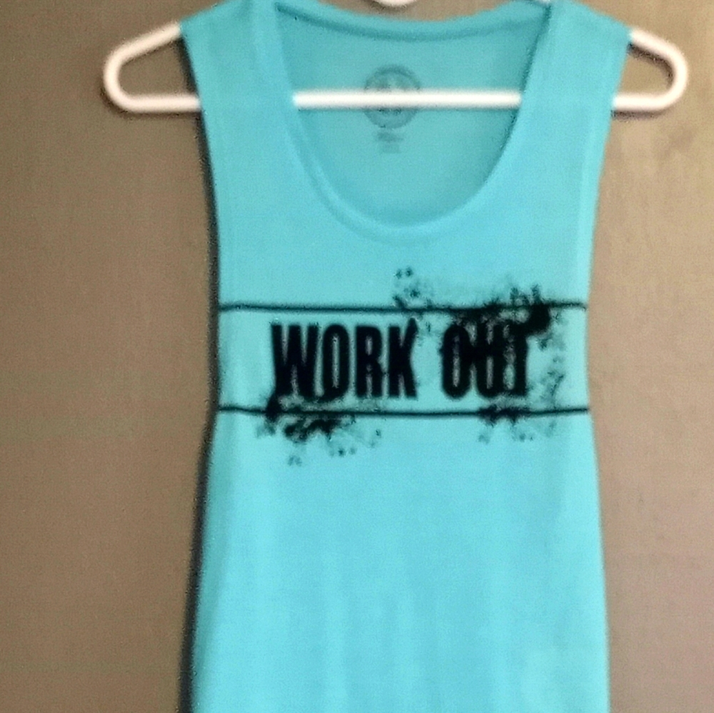 SOLD SO Athletic Blue Tank Top